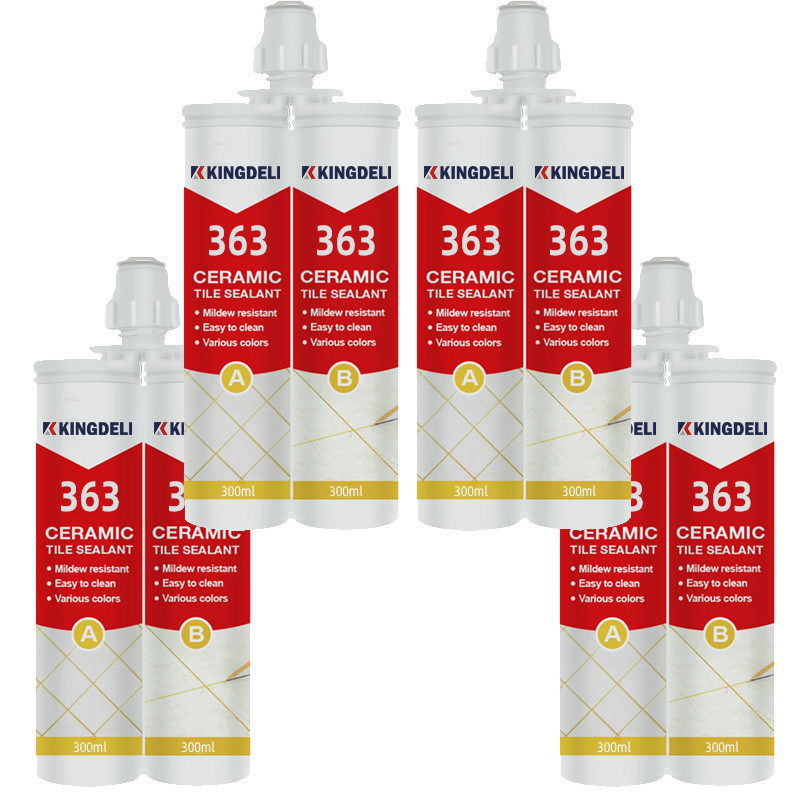 Chemiczna wodoodporna zaprawa epoksydowa, uszczelniacz do płytek w kolorze białym 300 ml